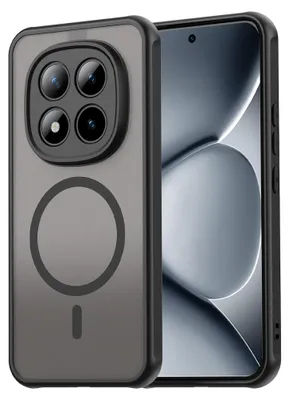 Produktbild von MagSafe Handyhülle für Xiaomi Redmi Note 15 4G / 5G Hybrid Kameraschutz Schwarz