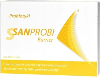 Produktbild von SANPROBI BARRIER 40 KAPSELN Probiotika