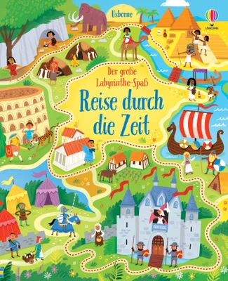 Produktbild von Der große Labyrinthe-Spaß: Reise durch die Zeit