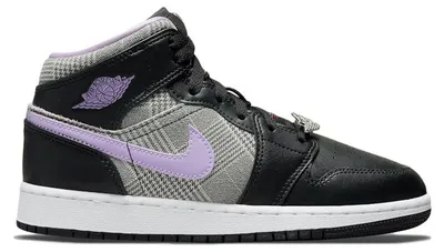 Image de Jordan 1 Mid SE Houndstooth (taille enfant) - Pointure européenne 40