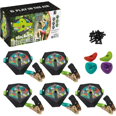 Produktbild von SLACKERS TREE CLIMBERS, Klettergriffe, 5-teiliges Set