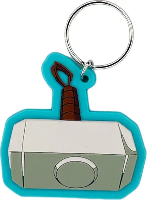 Produktbild von Thors Hammer Mjölnir Gummi Schlüsselanhänger - Marvel
