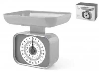 Immagine prodotto di H&H Bilancia Da Cucina Meccanica In Abs Grigio Kg 10