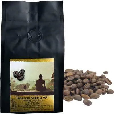 Kaffeebohnen Tansania Arabica