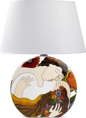 Imagen del producto de Lámpara "Primer Beso" de Gilde, diseño Laurel Burch, modelo 81391