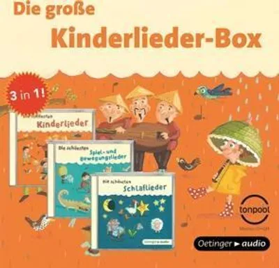 Produktbild von Die groáe Kinderlieder-Box