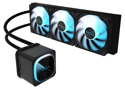 Imagen del producto de GIGABYTE EAGLE 360, Disipador de calor líquido tipo todo en uno, 12 cm,