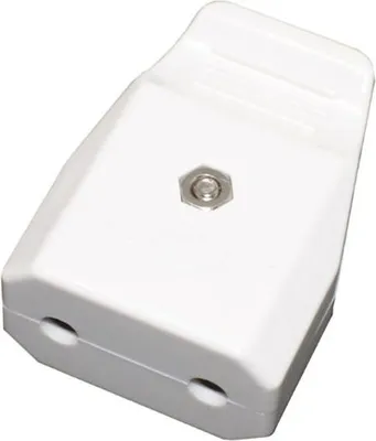 Produktbild von Weiße Luftbasis 10 A 250 V (unter Schrumpffolie)