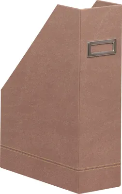 Produktbild von Rhodia Rhodiarama Stehsammler aus Kunstleder, 10x25x31cm - Rosenholz 194544C
