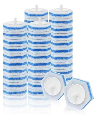 WC-Stab-Nachfüllungen, 50 Stück, Einweg-Sponges für Toilettenreinigung