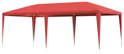 Obrázok produktu pre Párty stan Červená 600 x 300 x 255 cm PE a oceľ