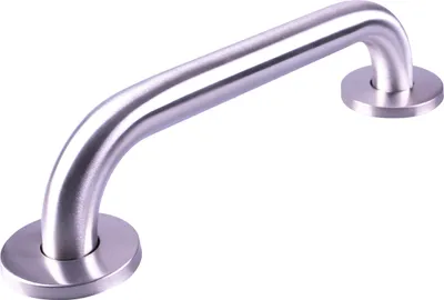 Productafbeelding van Aidapt RVS Handgreep met geborstelde afwerking - 30 cm - Zilver