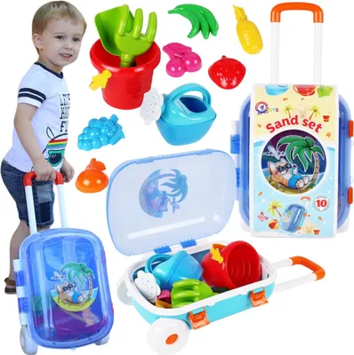 Zdjęcie produktu dla Zestaw do piasku w walizce