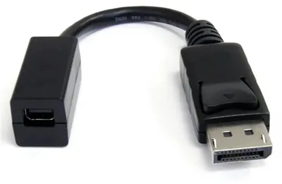 Produktbild von StarTech.com 15cm DisplayPort auf Mini DisplayPort Kabel - 4K x 2K UHD Video - DisplayPort Stecker auf Mini DisplayPort Buchse Adapter Kabel - DP auf mDP 1.2 Monitor Verlängerungskabel, 0,152 m, Mini DisplayPort, DisplayPort, Stecker, Buchse, 3840 x 2400 Pixel