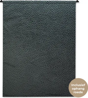 Produktbild von MuchoWow® Wandteppich Wandbehang Leder - Textur - Schwarz - Grün - Hell 120x160 cm Tapisserie Dekoration Wandtuch - Wohnzimmer - Moderne