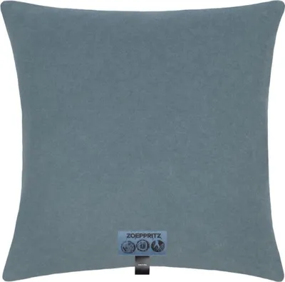 Produktbild von Zoeppritz Kissenhülle Soft-Fleece Farbe denim Größe 40x40