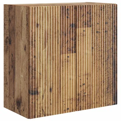 Zdjęcie produktu dla Szafka ścienna vidaXL z drewna postarzanego 59 x 31 x 60 cm z płyt drewnopochodnych