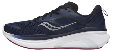 Productafbeelding van SAUCONY Omni 22 heren hardloopschoenen, marineblauw/kersenrood, maat 10.5