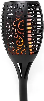 Produktbild von Solare Gartengitterleuchte 6-teilig LED Schwarz Kunststoff