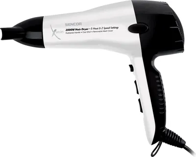 Immagine prodotto di Sencor SHD 6600W asciuga capelli 2000 W Nero, Bianco