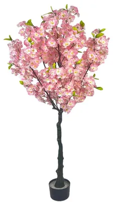 Produktbild von Künstlicher Kirschblütenbaum, große Zimmerpflanze, pflegeleicht, 150 cm