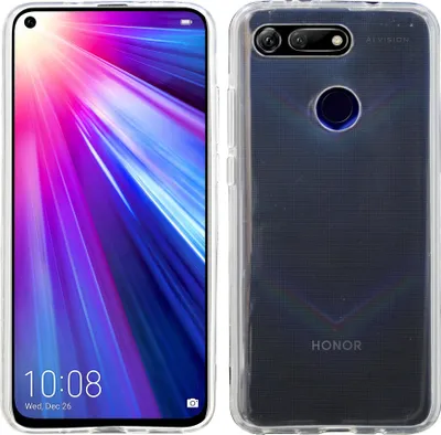 Image de cofi1453® Housse silicone Basic compatible avec HONOR VIEW 20 Case TPU Soft Handy Cover Protection Transparent
