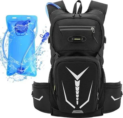 Obrázek produktu pro Hydratační batoh 2 l – lehký turistický batoh pro ženy a muže – outdoor, cyklistika, kempování, lezení