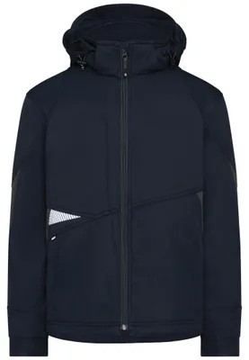 Immagine prodotto di Giacca softshell DASSY® Gravity Next blu notte/grigio antracite L