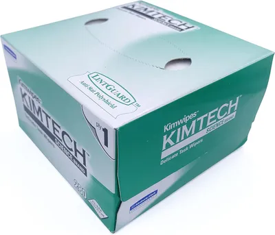 Produktbild von Kimtech LWL Reinigungstücher 280 Stück, Staubfreie fusselfreie Kim-Wipes für Glasfaser, Optik, Elektronik, Linsen und Präzisionsreinigung