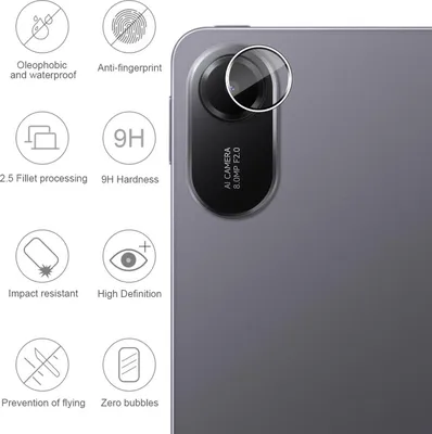 Obrázek produktu pro Pro Xiaomi Redmi Pad 2 4G 11 palců 2025 Ochrana Tvrzené sklo 9H Plná ochrana fotoaparátu