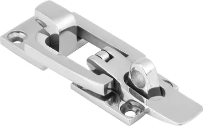 Produktbild von Bootverschluss 70 mm RVS Marine Schrankluke Anti-Rasseln Klemmbefestigung mit Schlüssel