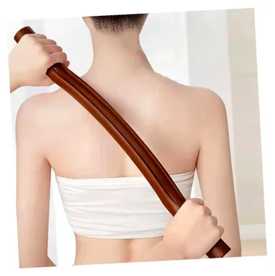 Produktbild von Holz-Massagegerät für Tiefengewebsmassagen und Ganzkörperanwendungen zur Muskel- und Faszienentspannung