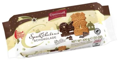 Obrázek produktu pro Coppenrath čokoládové speculoos s vánočním kořením 200g