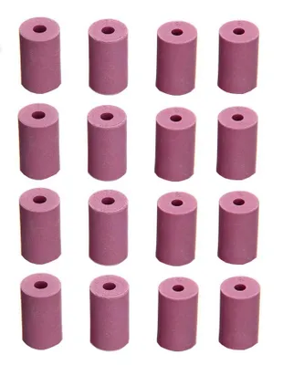 Produktbild von 16 tlg Keramikaufsätze für Sandstrahlpistole SBC 420L 990L 6 / 7 mm Strahldüsen