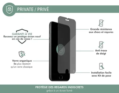 Obrázok produktu pre BIG BEN FGEVOIP9PRIV, Apple, iPhone SE 2020, Prachuodolný, Priehľadná, 1 kusov