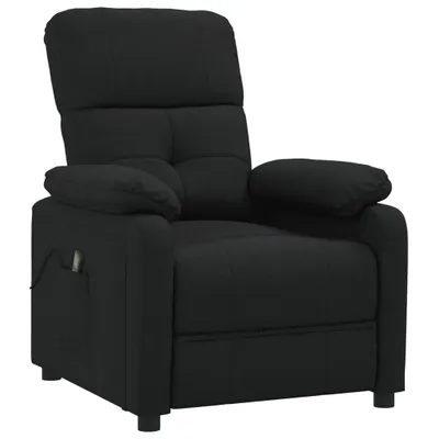Produktbild von Massagesessel Schwarz Stoff