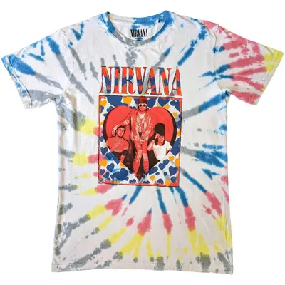 Produktbild von Nirvana Heart (Wash Collection) White M T-Shirt