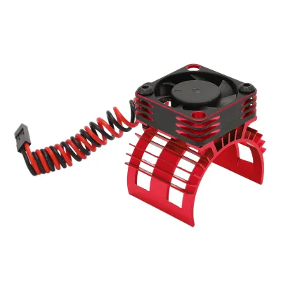 Obrázek produktu pro Nastavitelný chladič motoru,Kovový chladicí ventilátor motoru,Chladicí ventilátor RC motoru,Chladič RC motoru,Náhradní díly motoru,Příslušenství RC auta