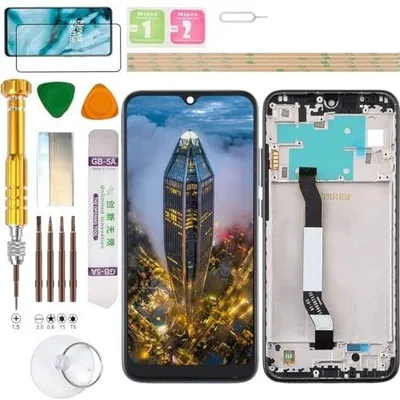 Zdjęcie produktu dla Ekran LCD dotykowy do xiaomi redmi note 8 M1908C3JG zamiennik czarny