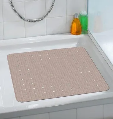 Produktbild von Antirutsch-Duschunterlage für Badezimmer, 54 x 54 cm, Sicherheitsmatte für Duschen