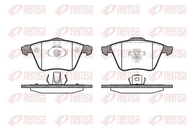 Produktbild von REMSA Bremsbeläge Satz Vorne Bremsklötze für FORD Focus II Schrägheck (DA, HCP, DP) 0964.20