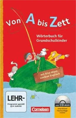 Produktbild von Von A bis Zett: Wörterbuch mit Bild-Wort-Lexikon Englisch und CD-ROM