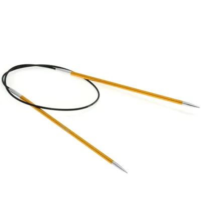 Produktbild von Lana Grossa Knit Pro Rundstricknadel Aluminium Rainbow verschiedene Längen/Stärken Länge Durchmesser 60 cm 3.5 mm