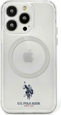 Immagine prodotto di Us Polo Ushmp15Sucit Iphone 15 / 14 / 13 6.1 trasparente collezione Magsafe
