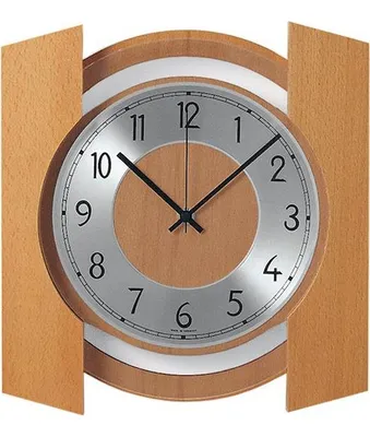 AMS 5822/4 Orologio da parete radiocomandato in vetro