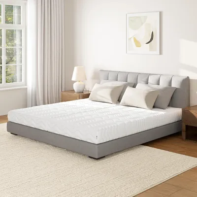 Image de Matelas EGOHOME, 140x200 cm | Fermeté H3 et H2 | 7 zones de confort | Hauteur : 16 cm