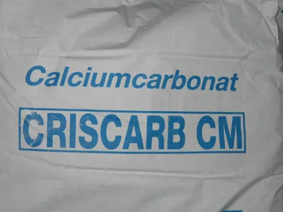 Produktbild von Marmormehl, kleiner 32 my, 25 kg im Originalsack, sehr weiß.
