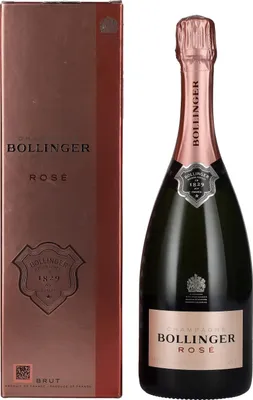 Image de Bollinger Champagne ROSÉ Brut 12% Vol. 0,75l en boîte cadeau