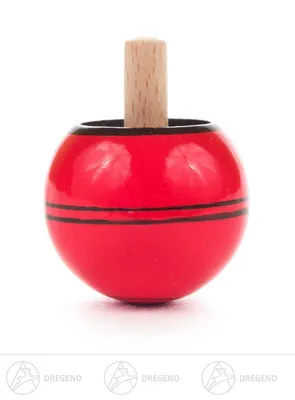 Productafbeelding van Speelgoed: Opstapelbare toren, rood. Hoogte ongeveer 4,5 cm. Nieuw
