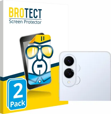 Produktbild von 2x Für Samsung Galaxy S25 Edge (NUR Kameraschutz) Schutzfolie BROTECT Displayschutz Display Schutz Folie Klar Transparent